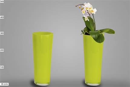 2027000 Vase Conroy Light Green H30d14