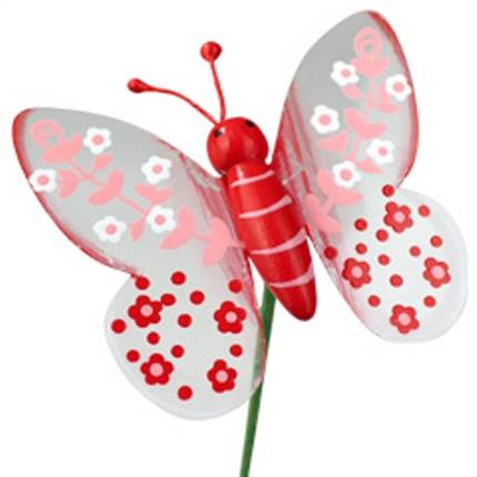 Lovely Butterfly Red ?7cm-50cm Pick